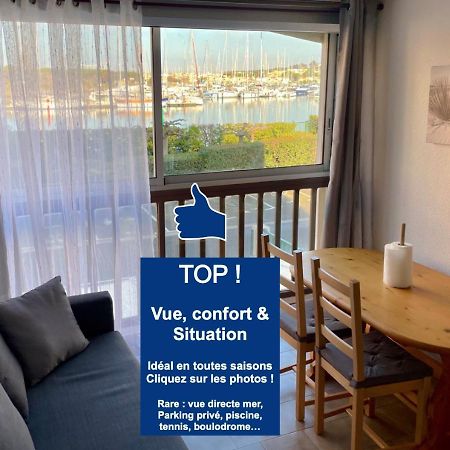 Studio Face A La Mer 4 Couchages - Gratuits Piscine Tennis Et Un Parking Prive Rare Et Tres Utile - Vue Magnifique Sur La Mer - Agreable En Toutes Saisons Ile Des Pecheurs - La Brigantine - Emplacement Et Vue Rares Au Cap D'Agde Eksteriør billede
