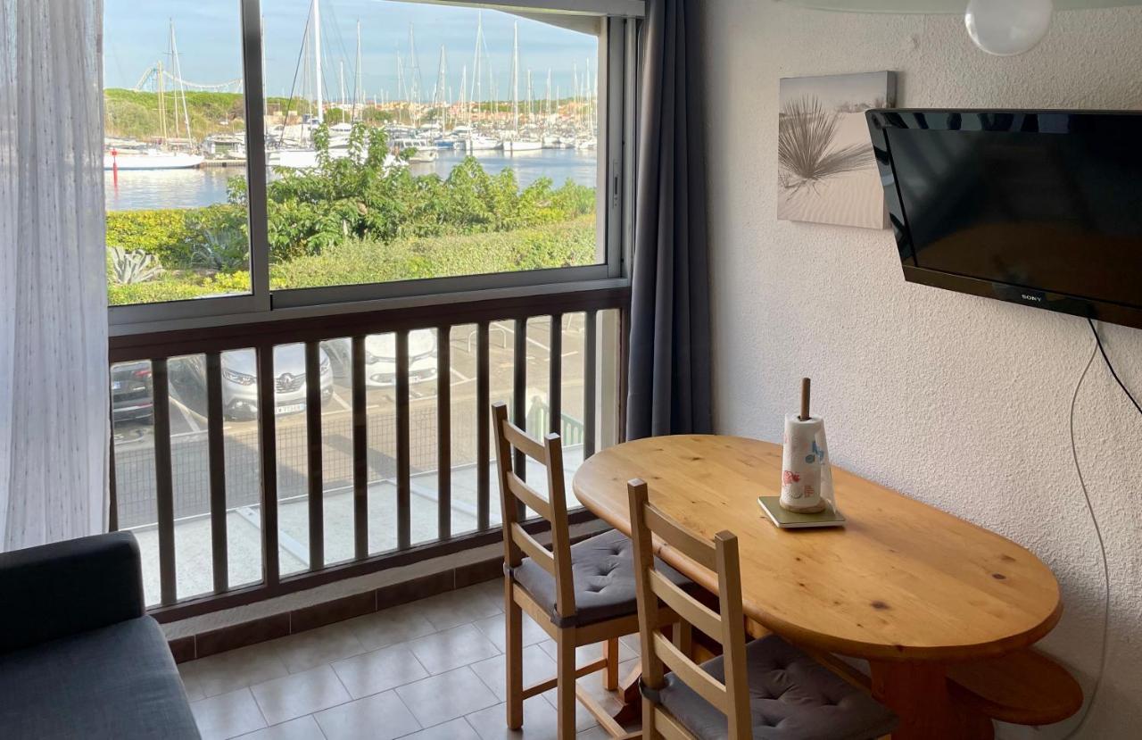 Studio Face A La Mer 4 Couchages - Gratuits Piscine Tennis Et Un Parking Prive Rare Et Tres Utile - Vue Magnifique Sur La Mer - Agreable En Toutes Saisons Ile Des Pecheurs - La Brigantine - Emplacement Et Vue Rares Au Cap D'Agde Eksteriør billede
