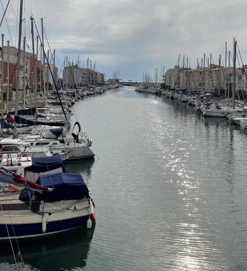 Studio Face A La Mer 4 Couchages - Gratuits Piscine Tennis Et Un Parking Prive Rare Et Tres Utile - Vue Magnifique Sur La Mer - Agreable En Toutes Saisons Ile Des Pecheurs - La Brigantine - Emplacement Et Vue Rares Au Cap D'Agde Eksteriør billede